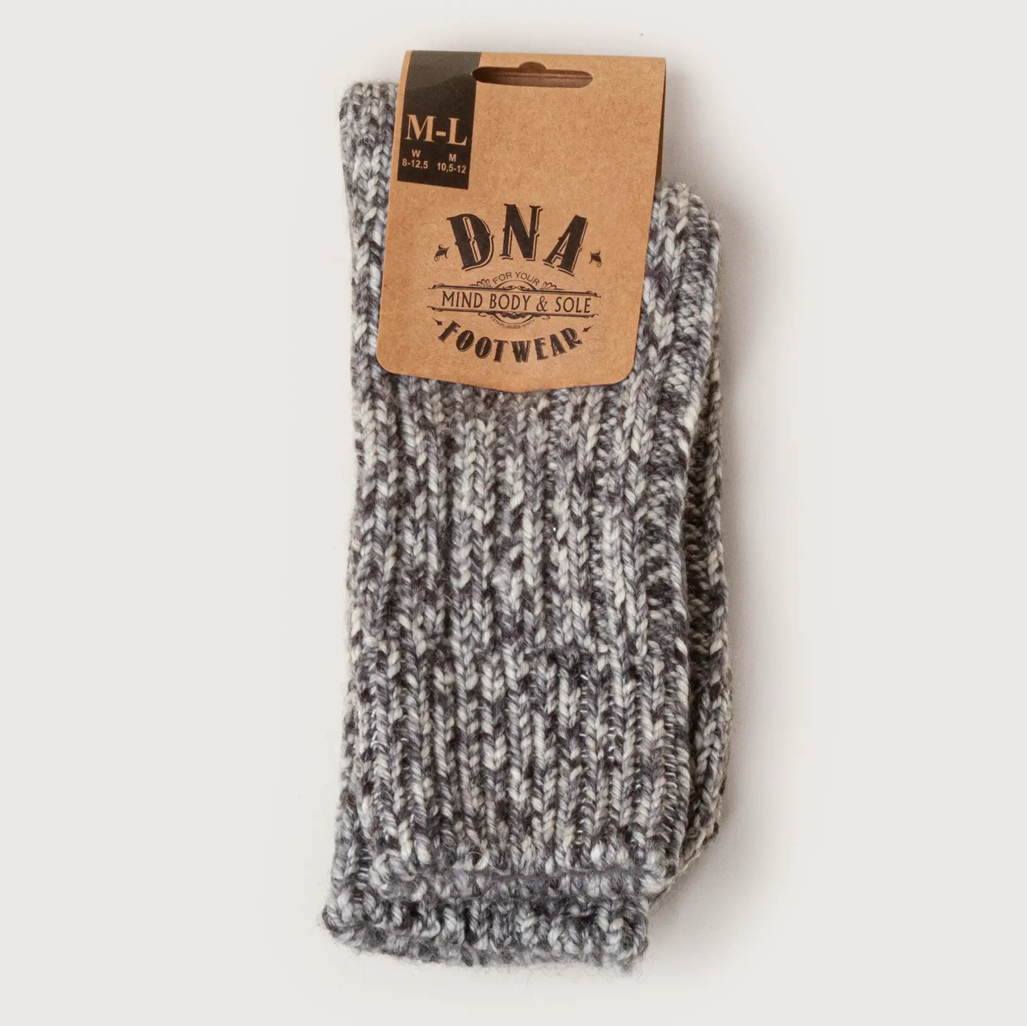 Men's Norweger Sock - Black/Ecru