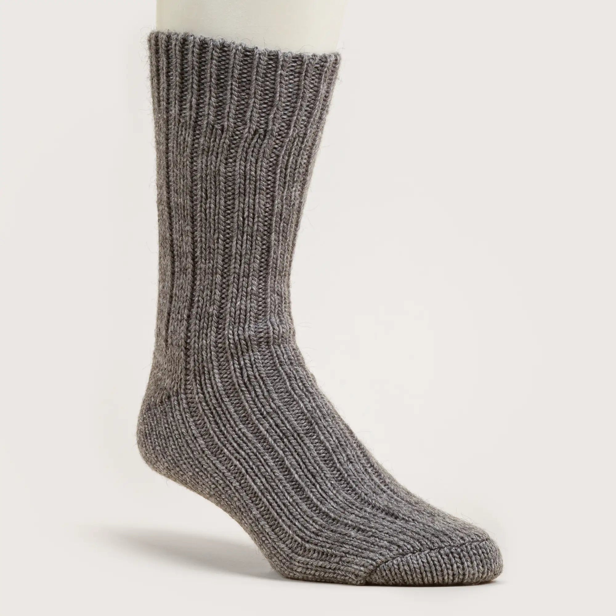 Men's Ribbed Sock - Grey