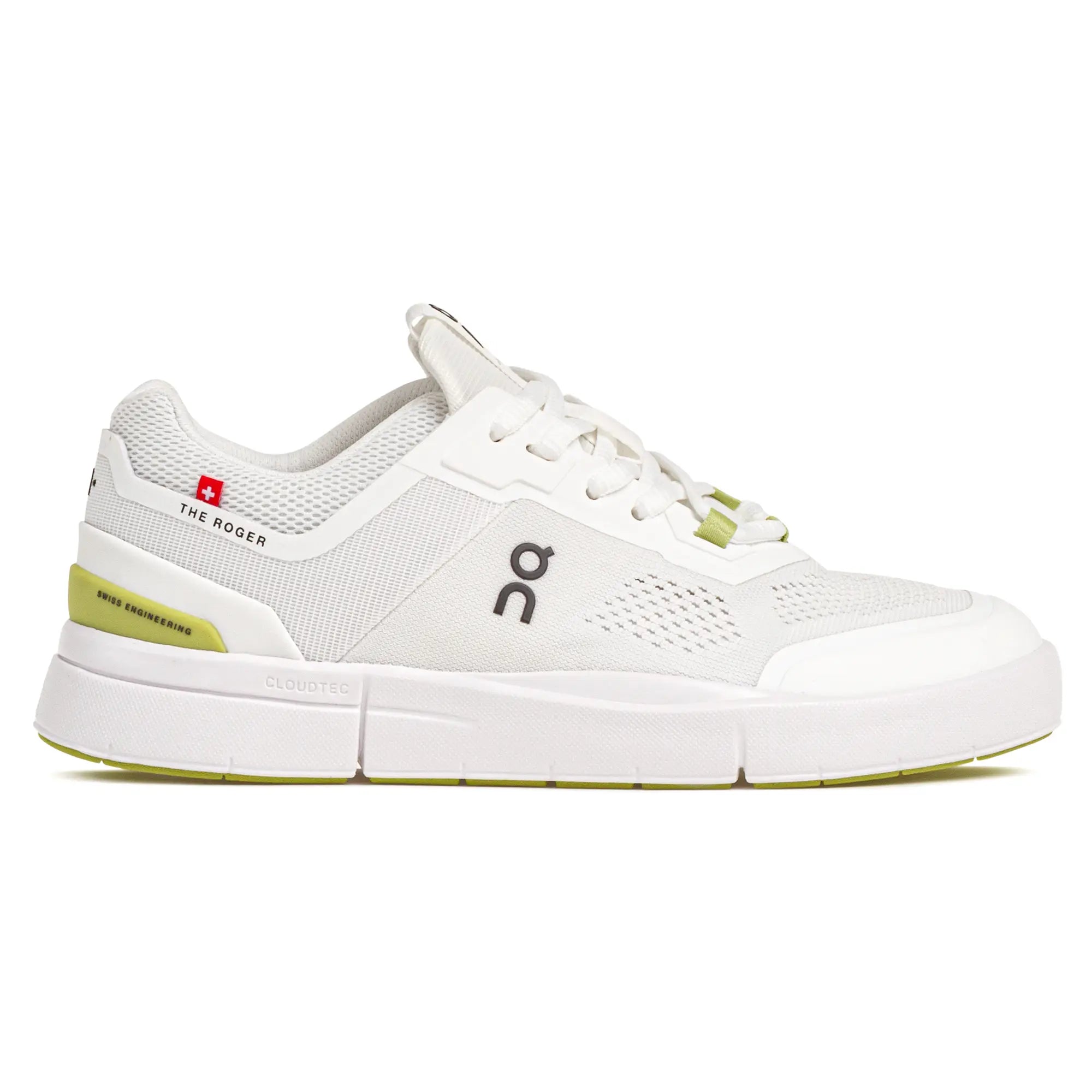 Women's Roger Spin - White/Zest