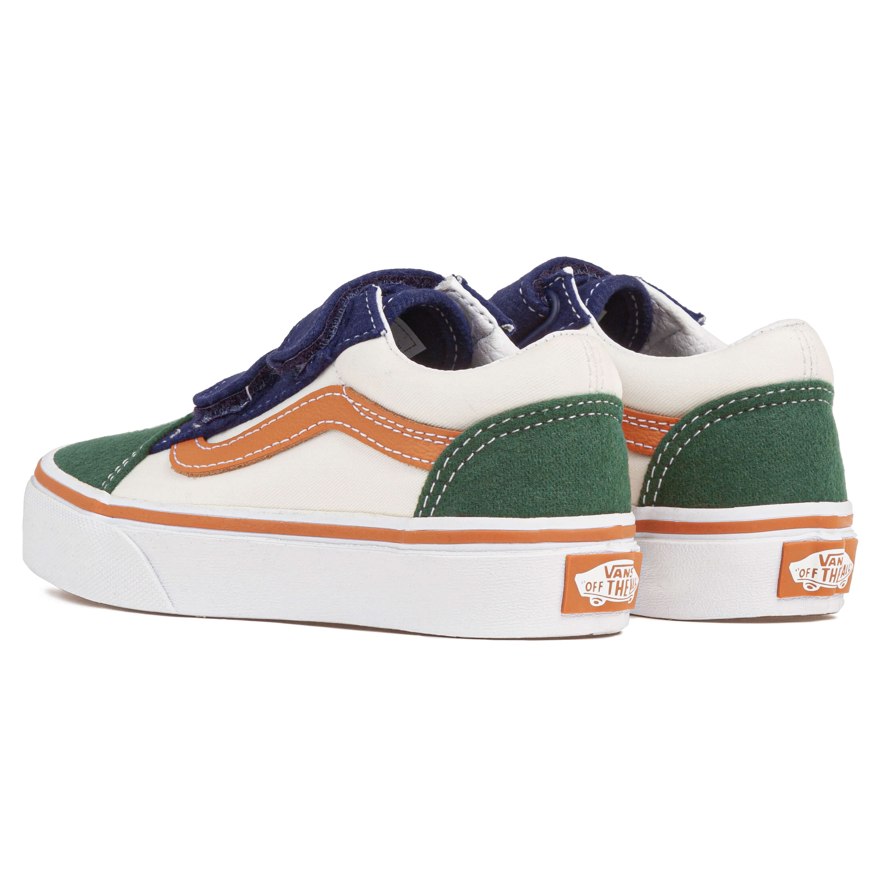 Kids Old Skool Velcro Multi DNA Footwear