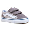 Toddlers Old Skool Velcro - Driftwood