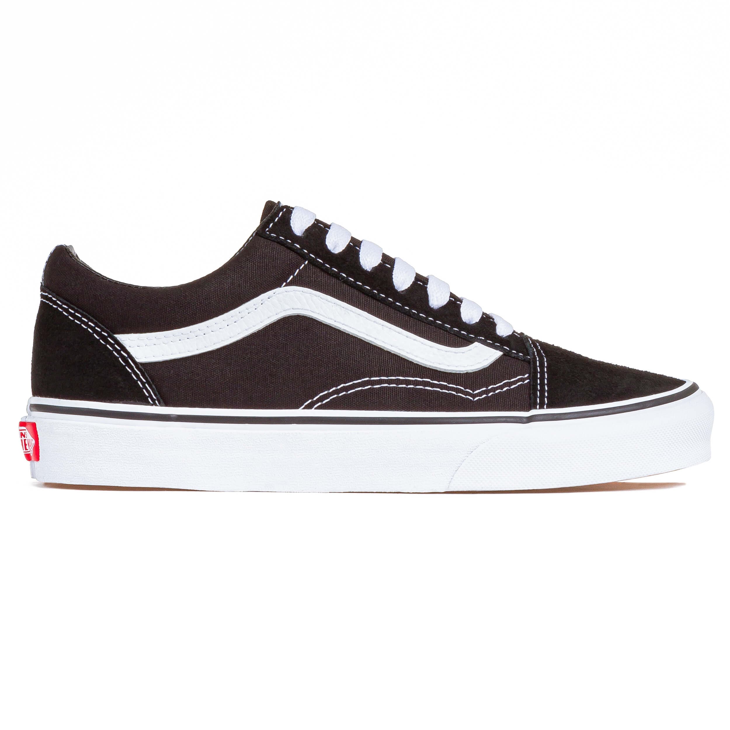 Zapatos womens outlet vans negras