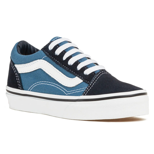 Vans old skool store bambino blu