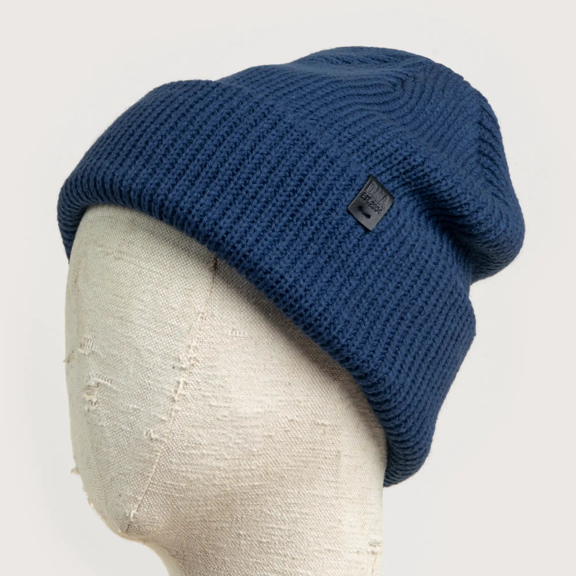 Wythe Ribbed Knit Beanie - Sky