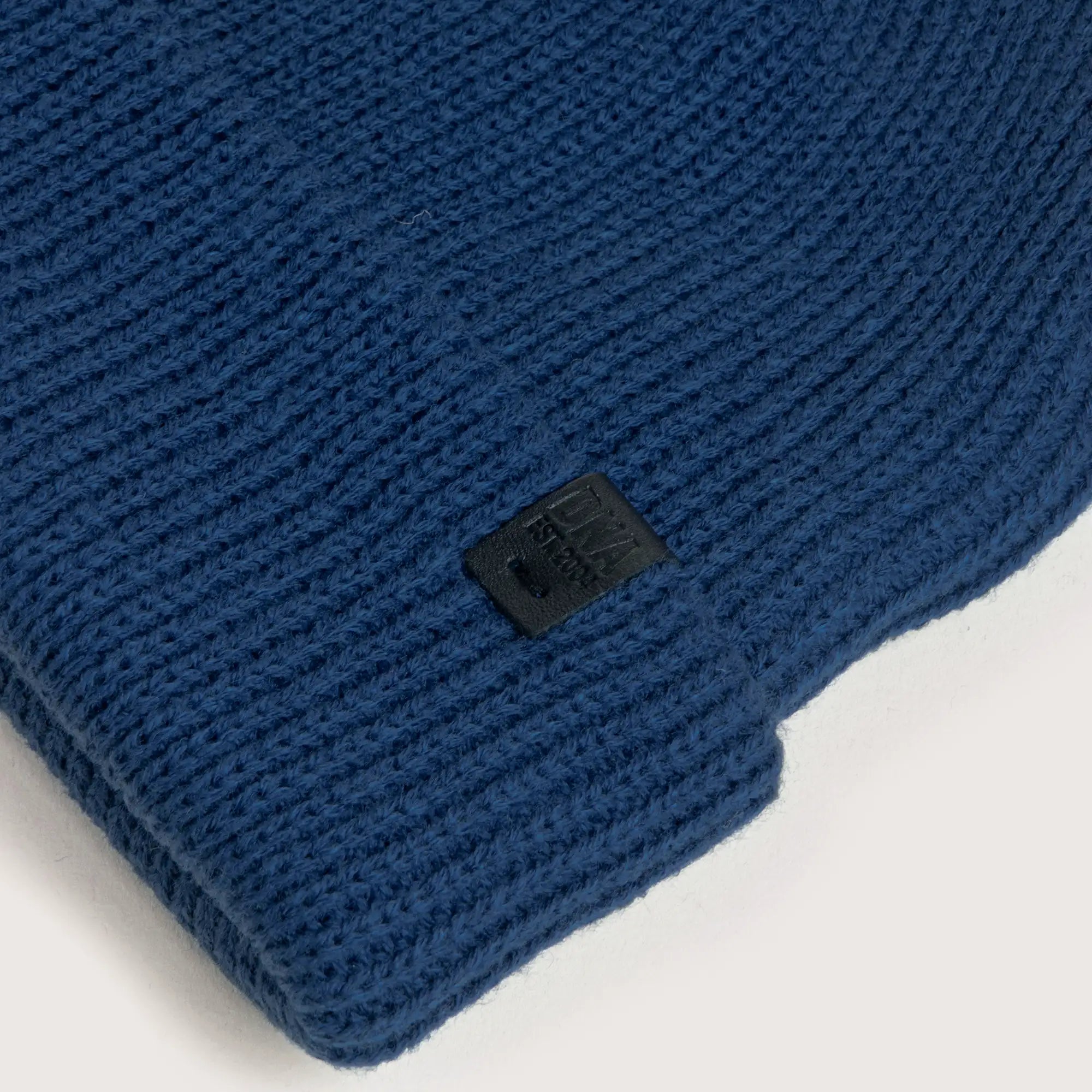 Wythe Ribbed Knit Beanie - Sky